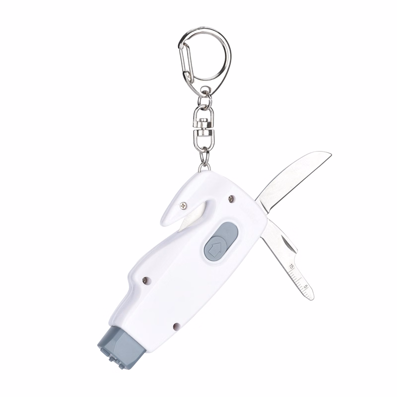 6-in-1 Vehicle Escape Tool Car Window Breaker Safety Hammer