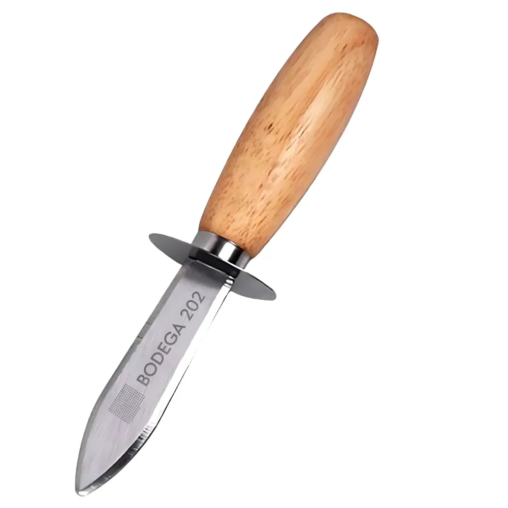 Wood Handle Oyster Shucking Knife 1