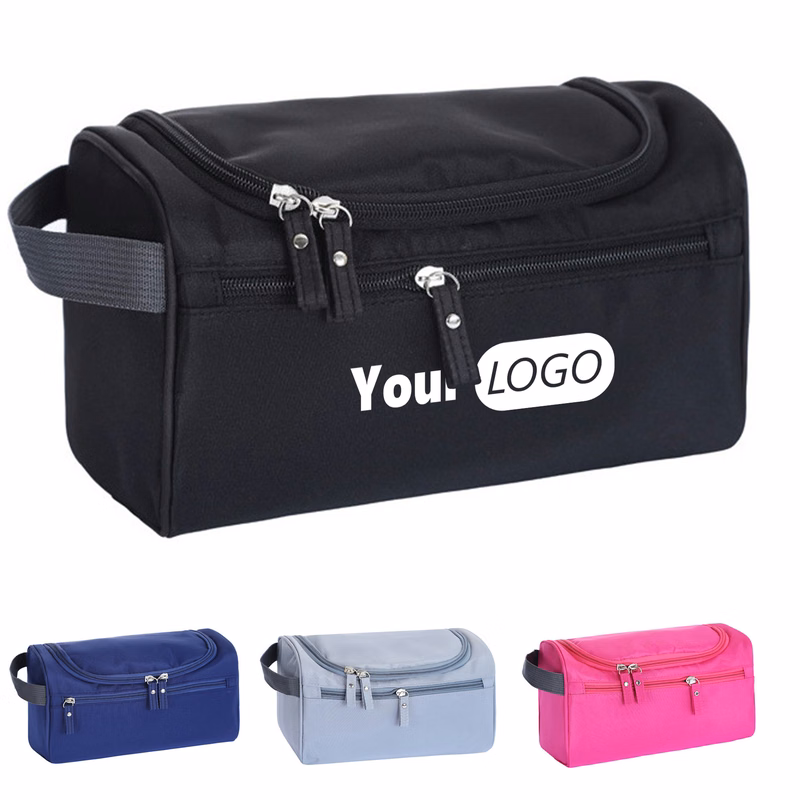 Travel toiletry cosmetic bags