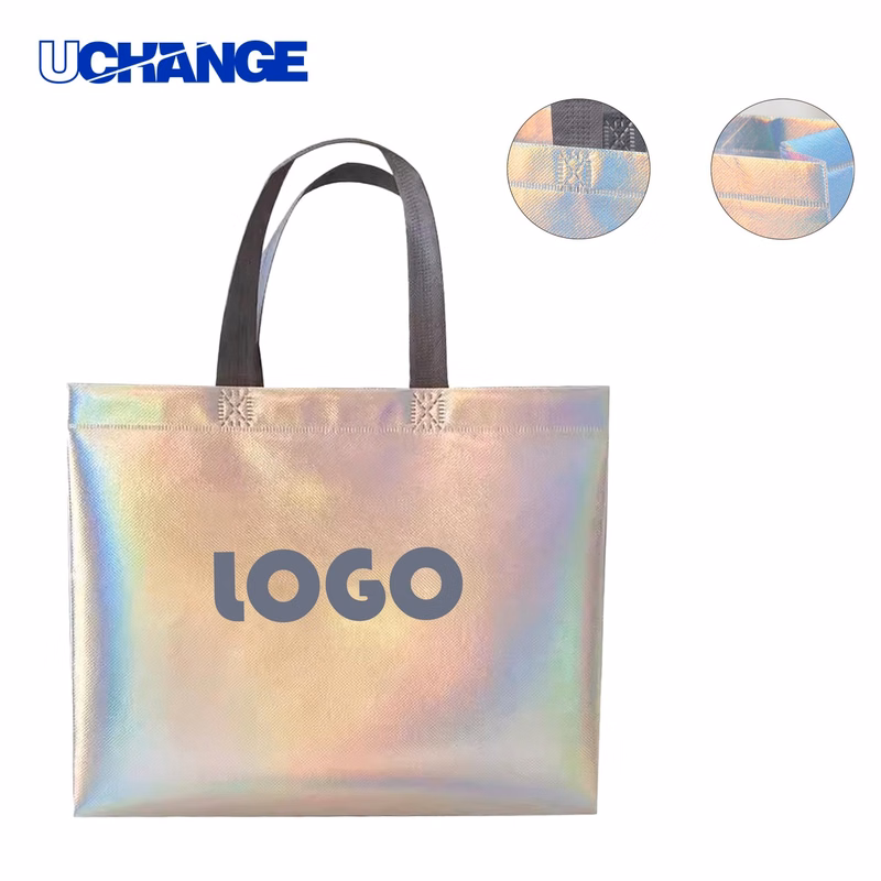 Laser Finish Tote Bag for Promotional Shopping
