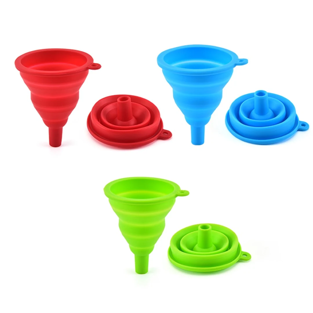 Collapsible Silicone Funnels 1