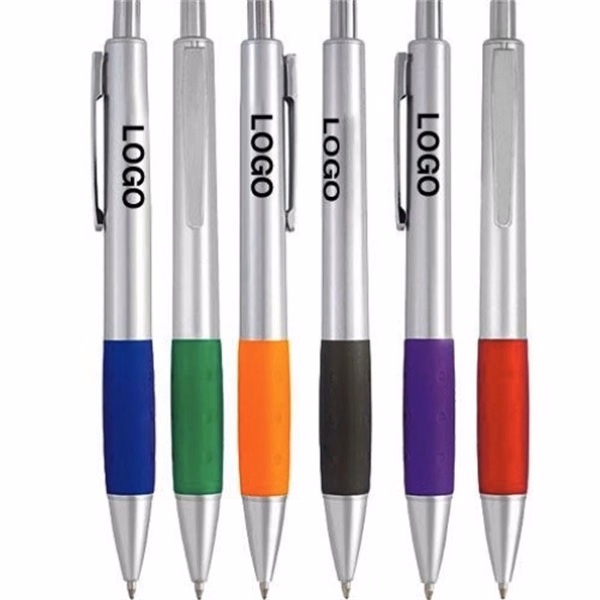 Click Silver ballpoint pen