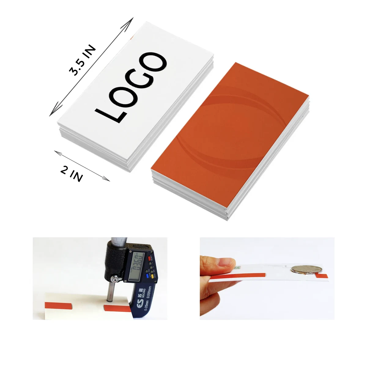 Coated Paper Business Card 1