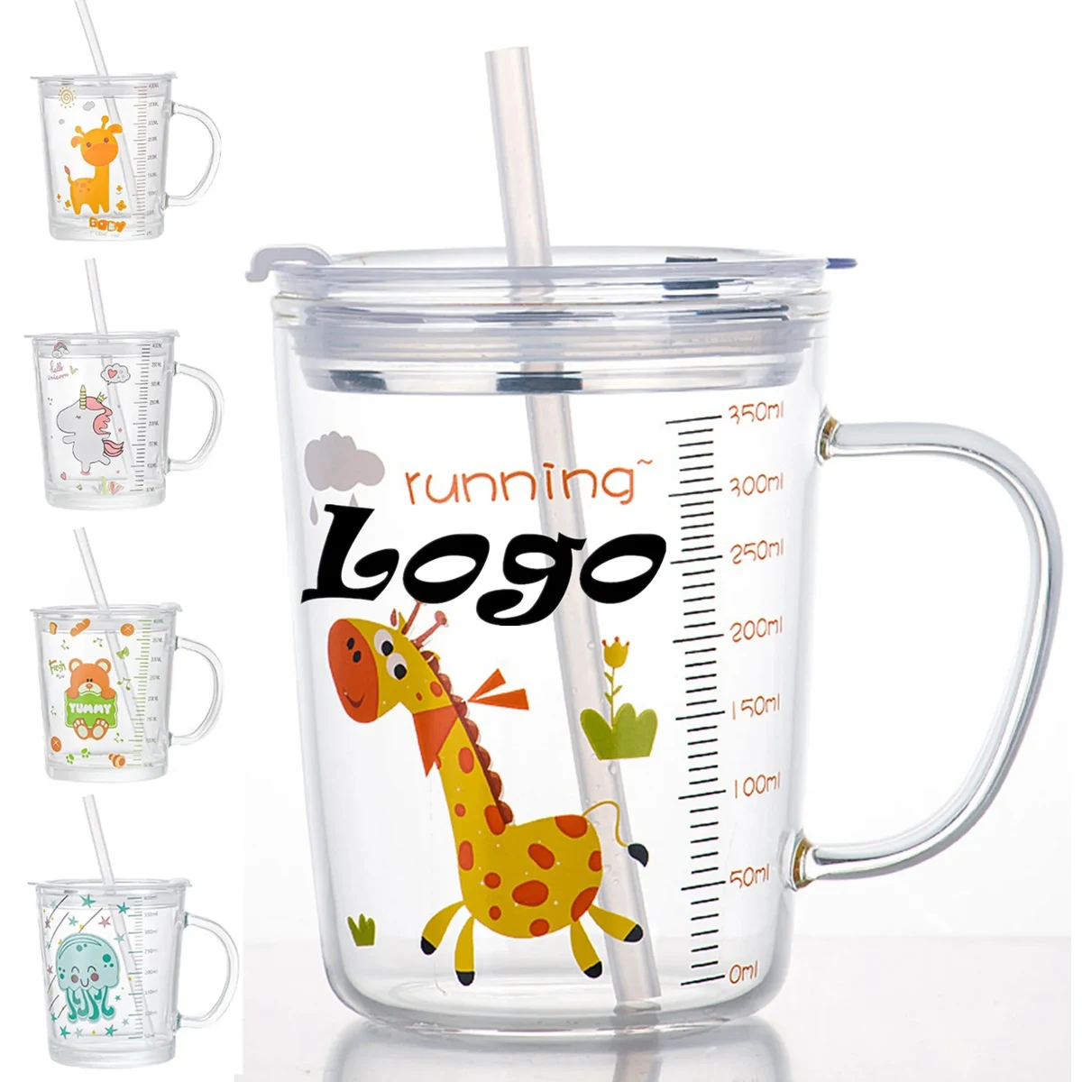 Glass Milk Tumbler 1