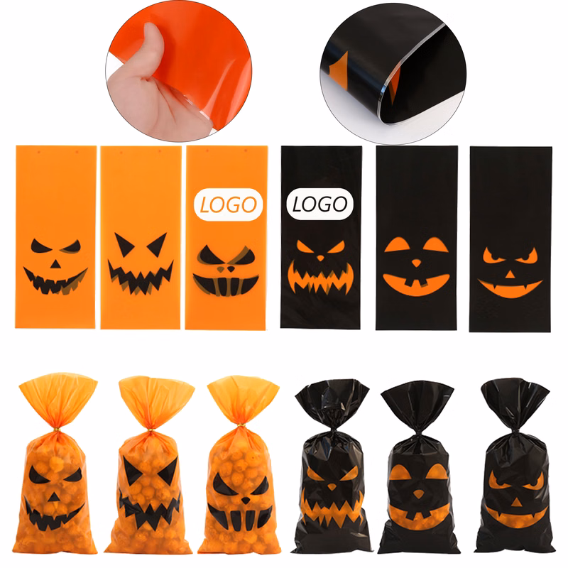Halloween Pumpkin Gift Bag