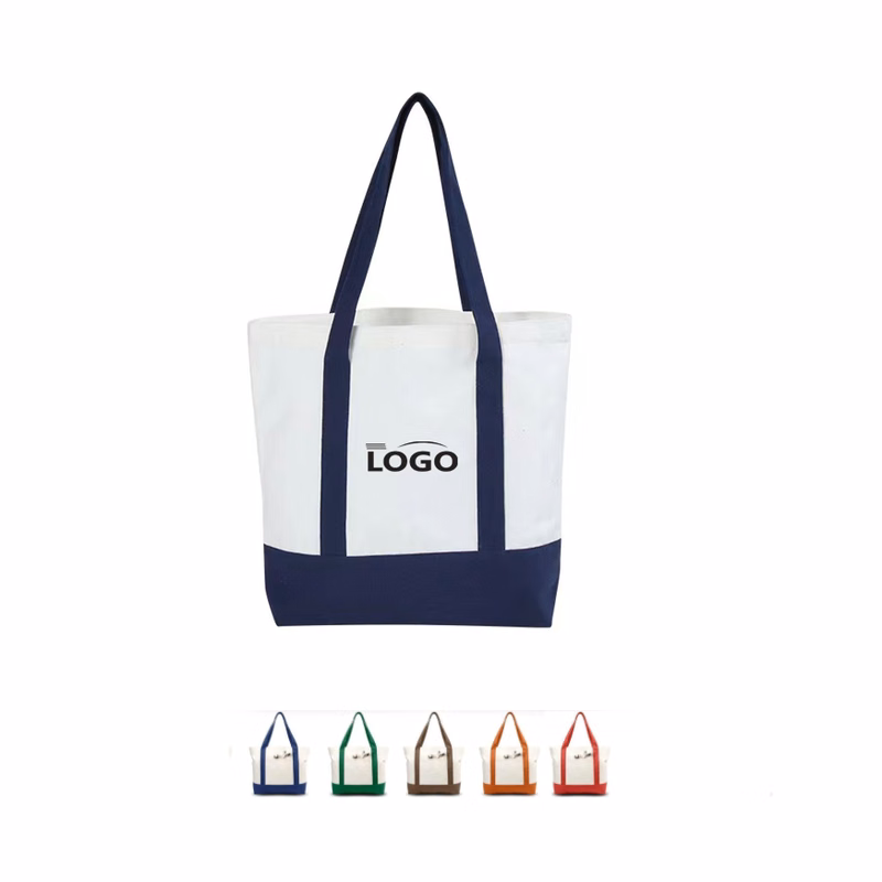 Canvas Tote with Reinforced Base