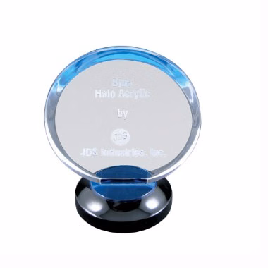 7" BLUE HALO ACRYLIC TROPHY