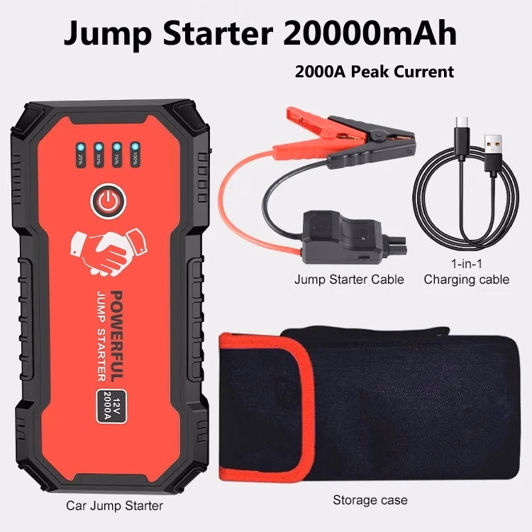 Multifunctional Mobile Power Supply 12V Car Jump Starter