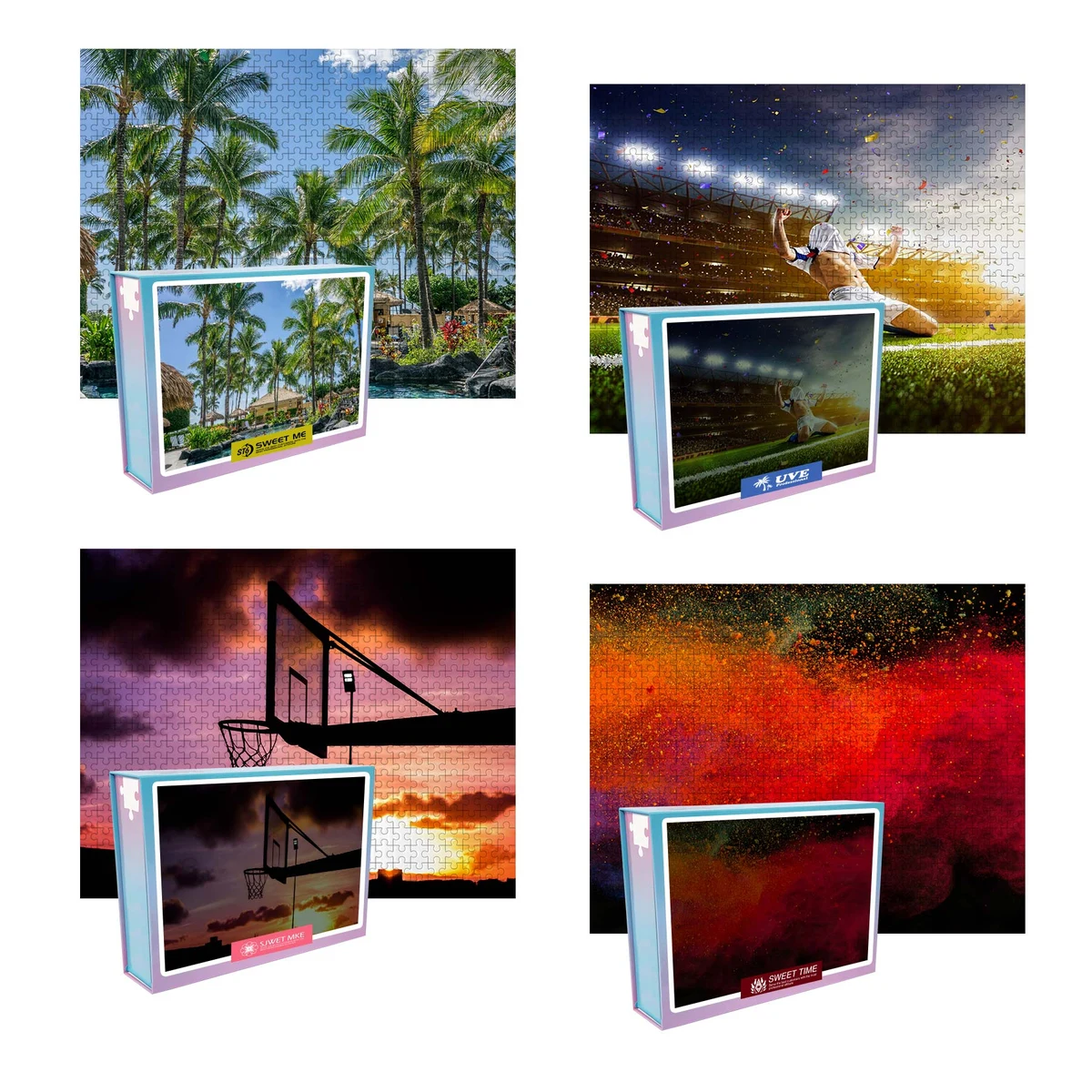 500 Pieces Custom Jigsaw Puzzles 1