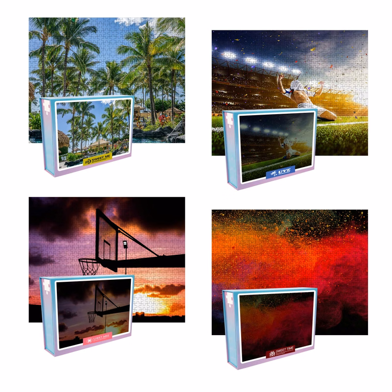 500 Pieces Custom Jigsaw Puzzles