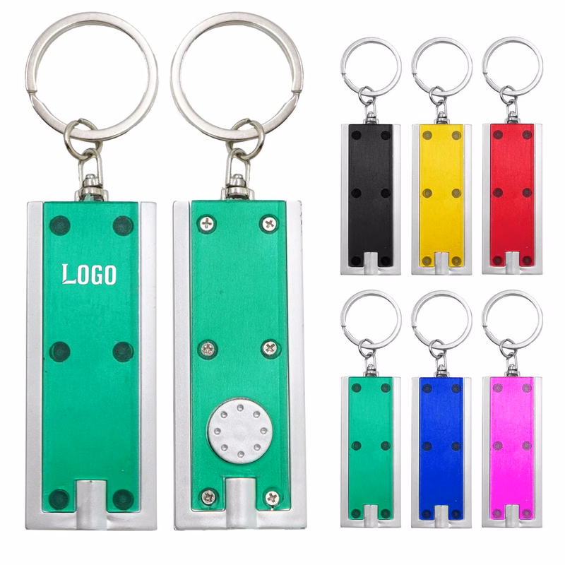 Compact Mini LED Keychain Flashlight With Bright Light For Outdoor And Emergency