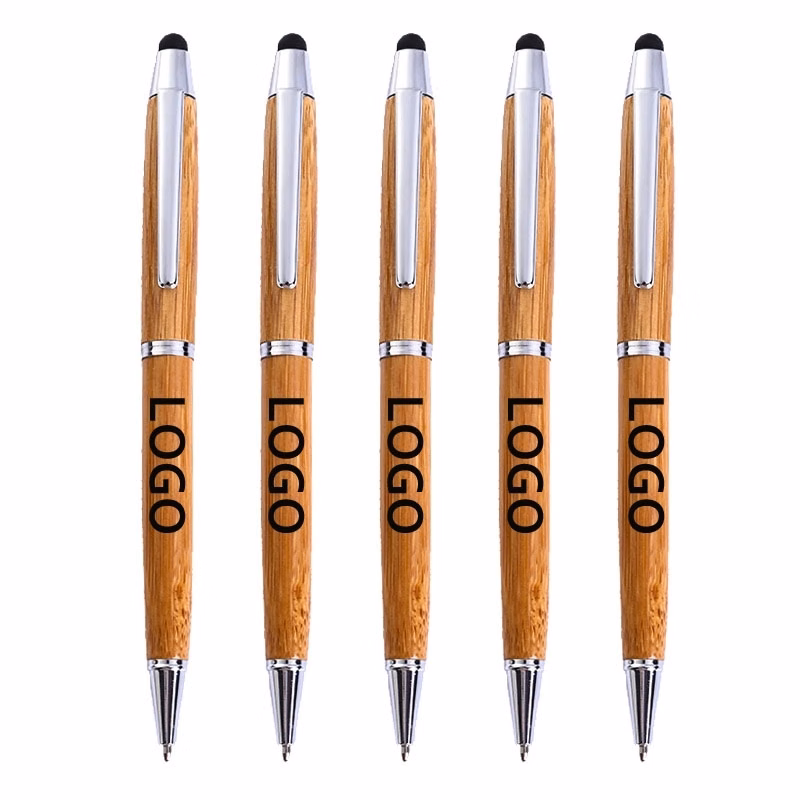Real Wood Pen with Stylus