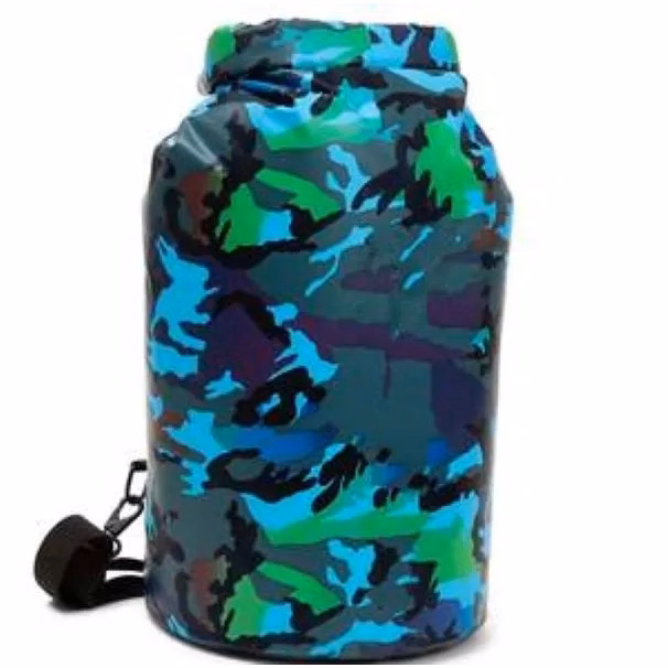 Portable Roll Top Camouflage Insulated Waterproof Bag