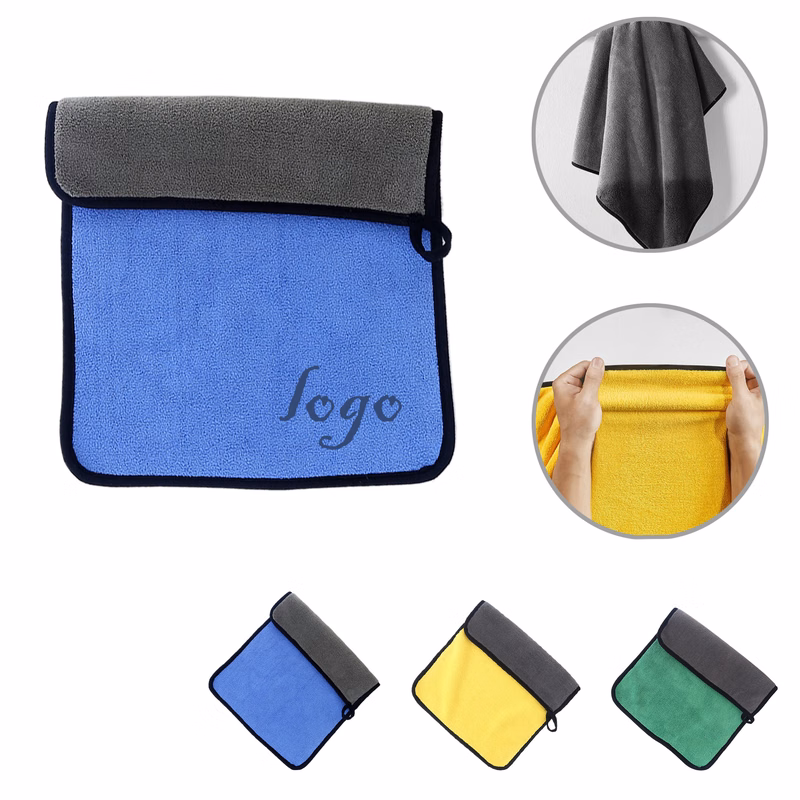 MOQ50 500g Coral Fleece Towel for Home and Car Cleaning