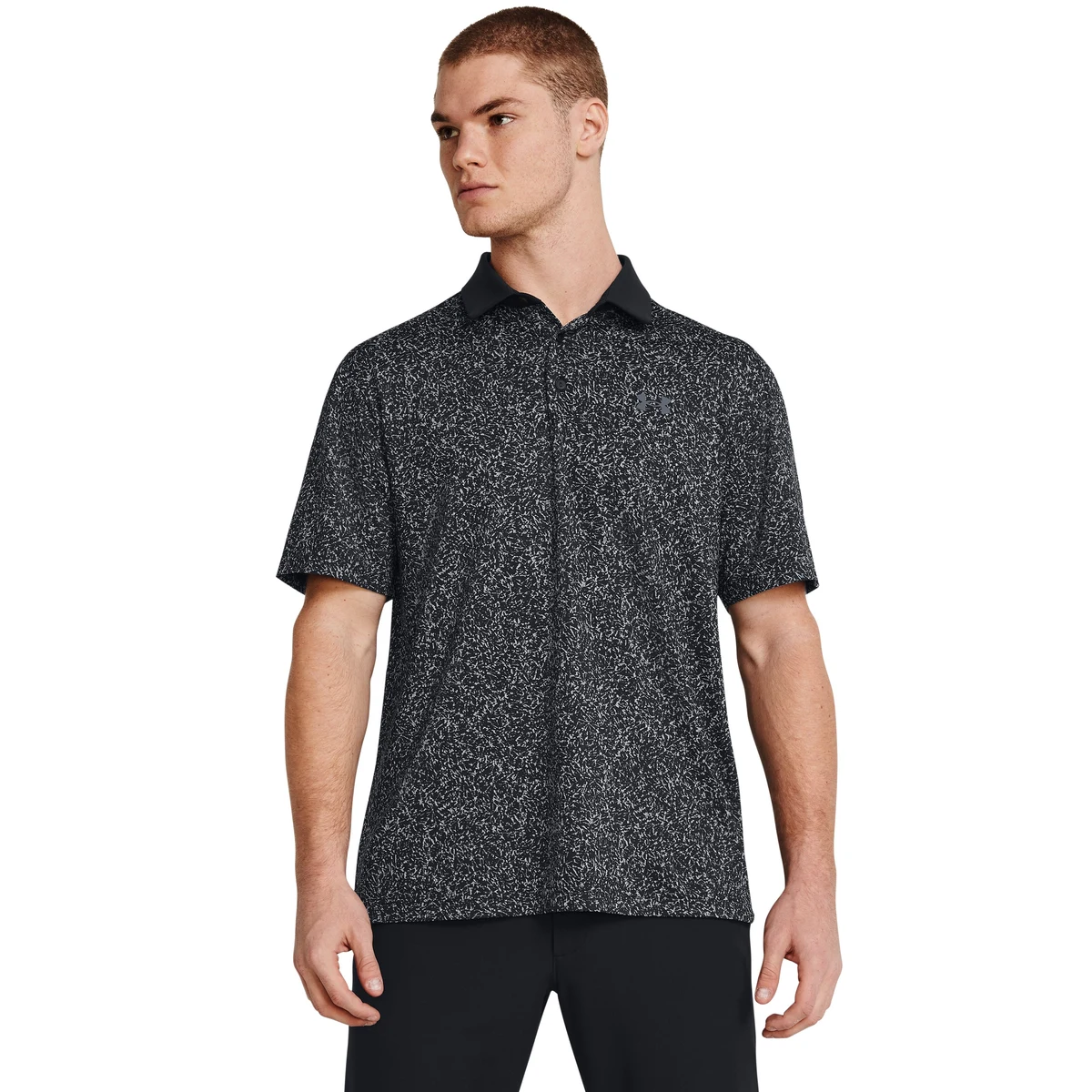 UA Playoff 3.0 Coral Jacquard Men's Polo 1
