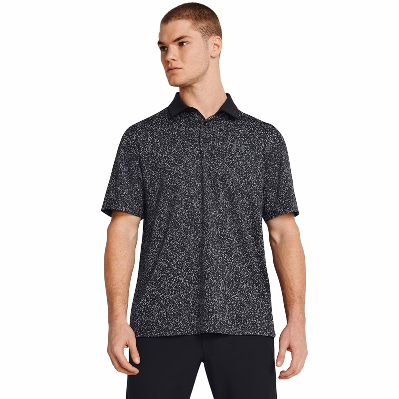 UA Playoff 3.0 Coral Jacquard Men's Polo
