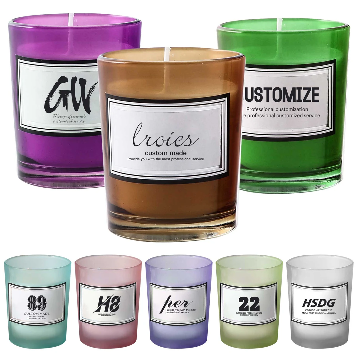Natural Soy Candles Set 1