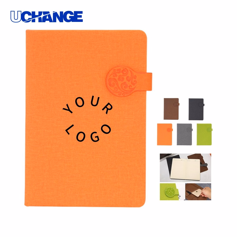 PU Leather Journal Notebook with Magnetic Closure 8.3" x 6.2"