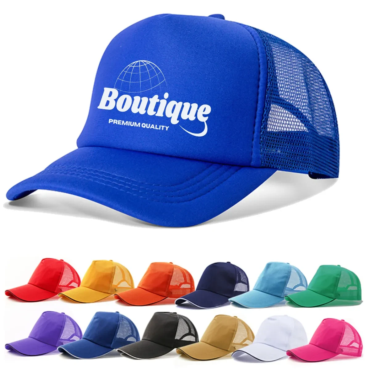 Quick Dry Baseball Cap Mesh Running Lightweight Snapback Hat 1