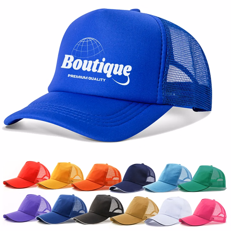 Quick Dry Baseball Cap Mesh Running Lightweight Snapback Hat