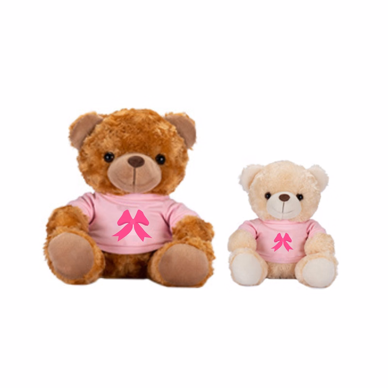 Breast Cancer Awareness Stuffed Bear 7" (direct import)