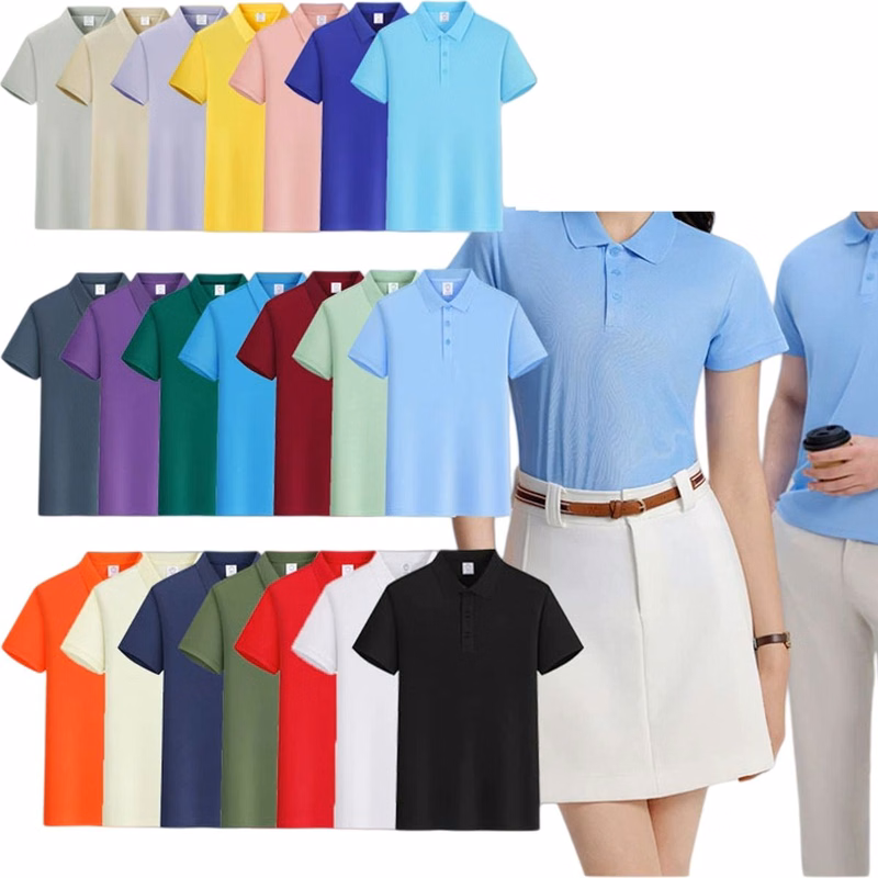 Tennis-style Collared Short-Sleeve Shirt
