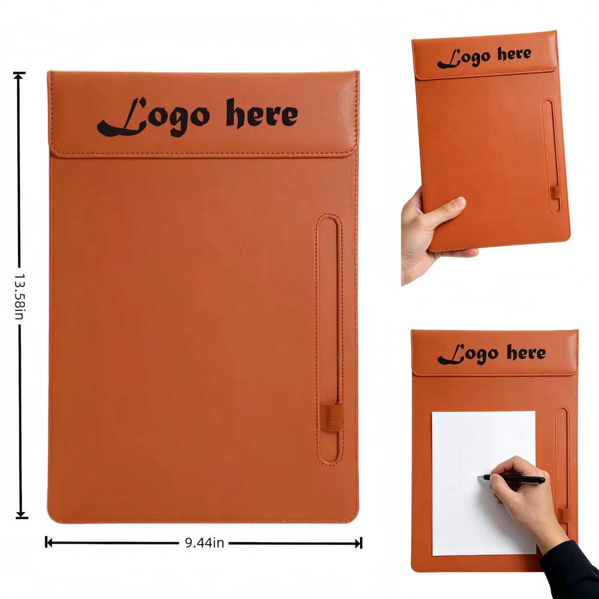A4 PU Leather Magnetic Business Portfolio 1