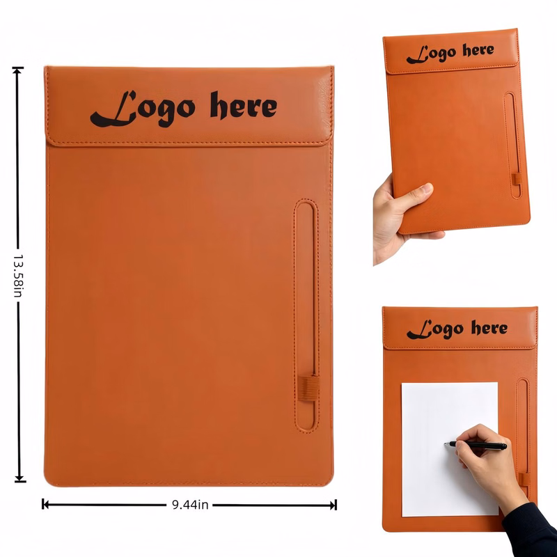 A4 PU Leather Magnetic Business Portfolio