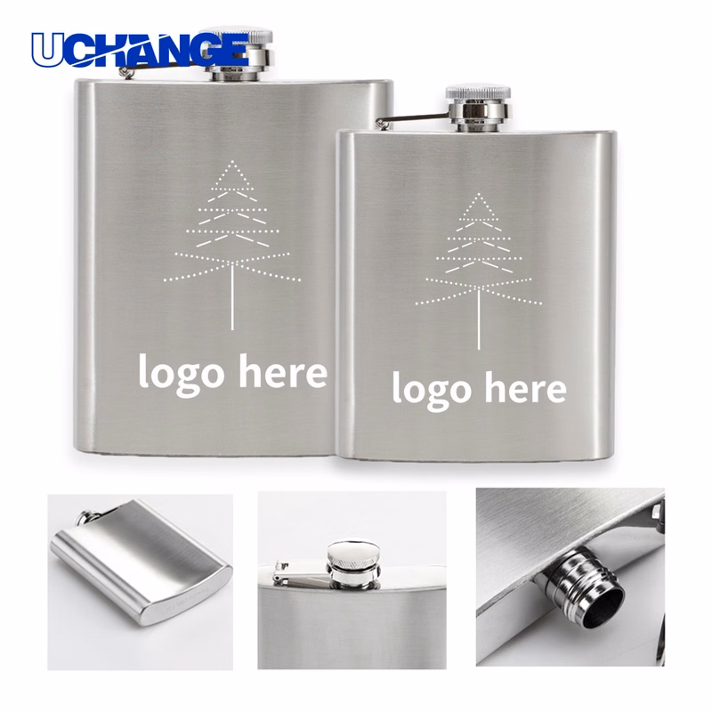 Portable Flask Container for Travel (8 Ounce)