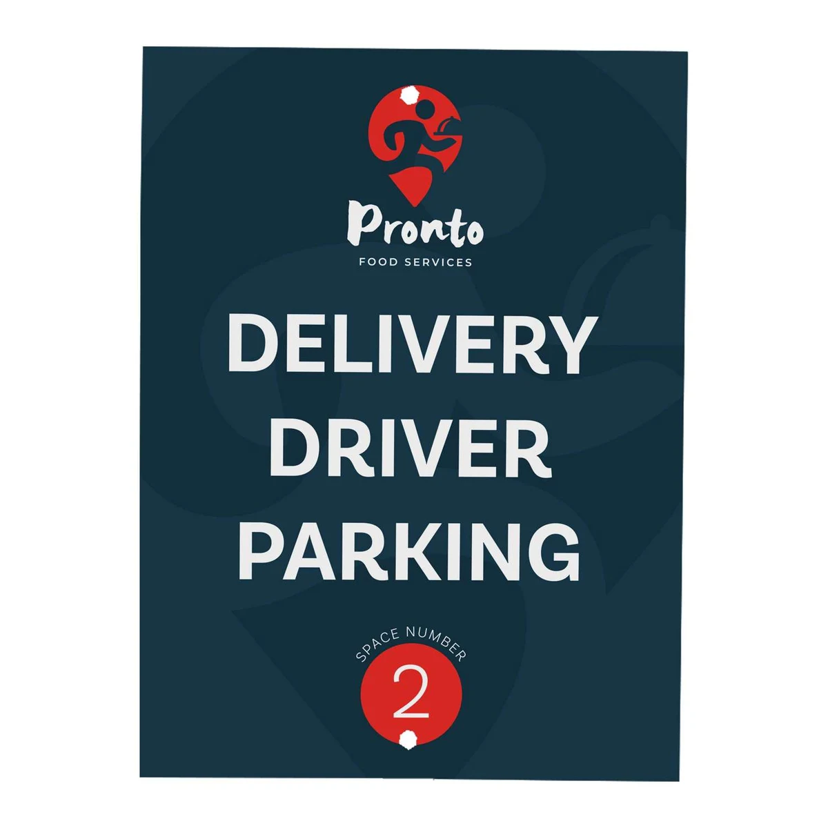 72" Rover Portable Sign Post 18" x 24" Single-Sided Graphic 1