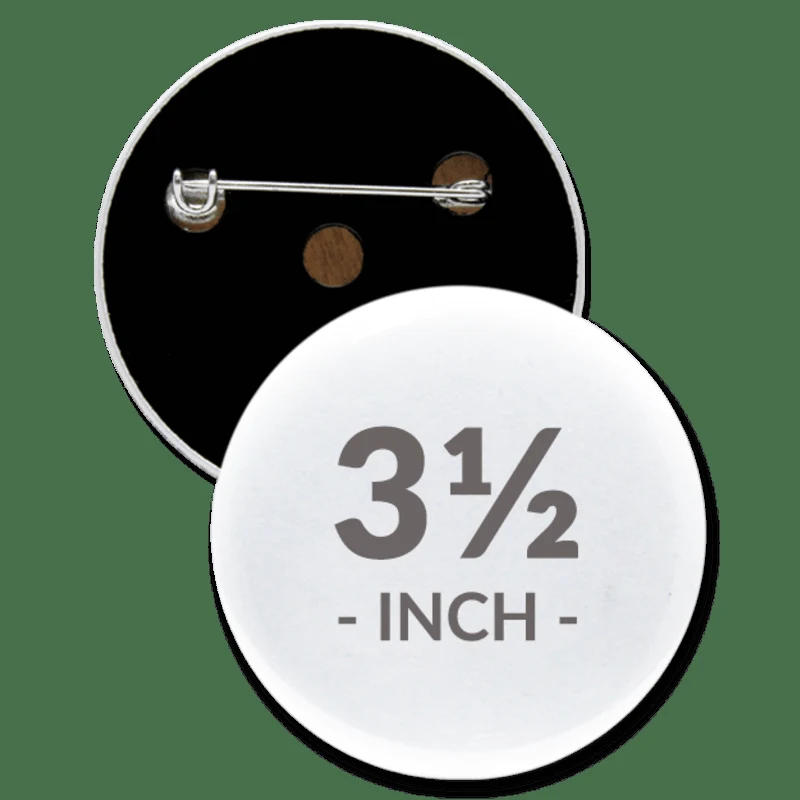 3 1/2 Inch Round Custom Buttons 1