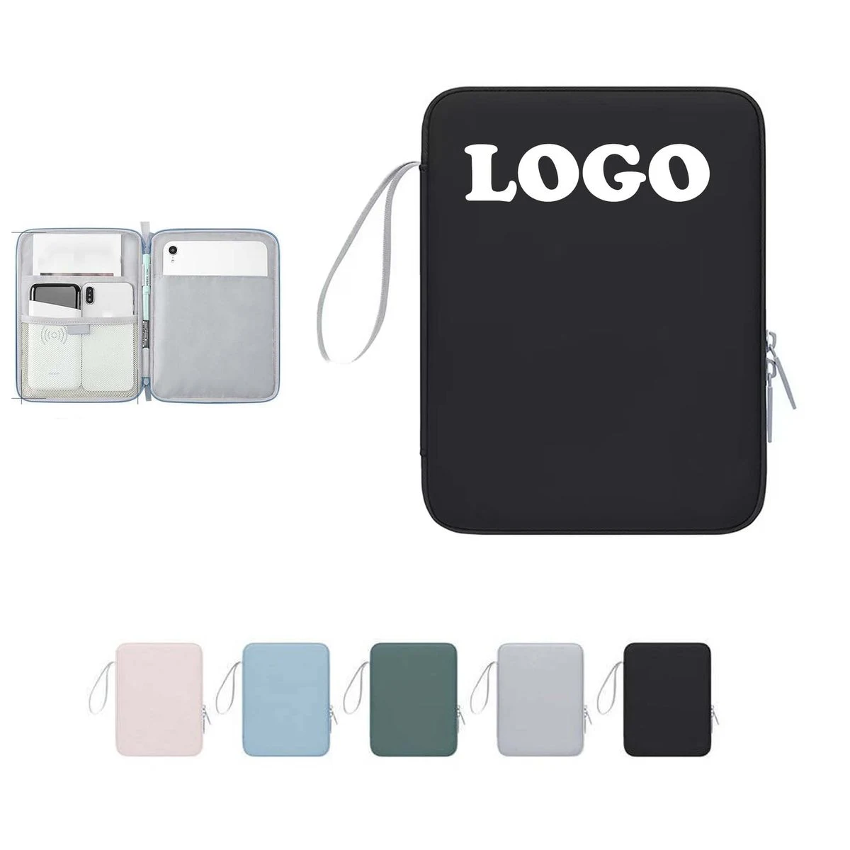 MOQ 50 Piece Minimalist Portable PU 10.9-Inch Tablet Sleeve 1