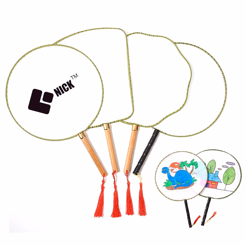 DIY Hand Fan With Wood Handle