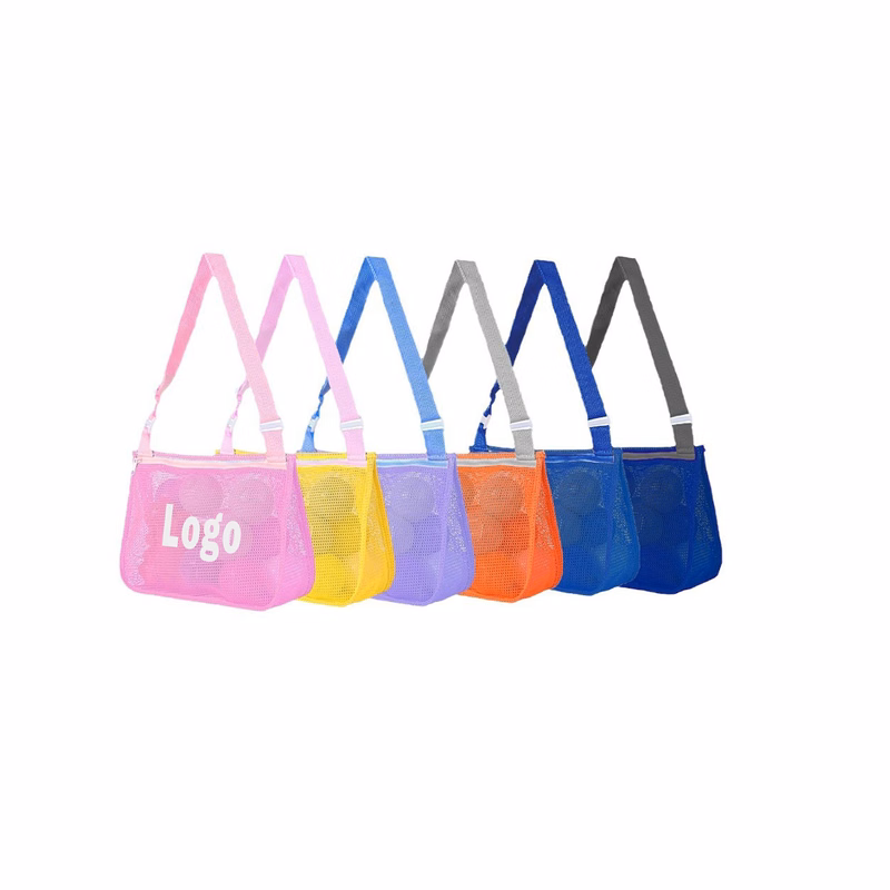 Mesh Beach Toys Handle Storage Bag