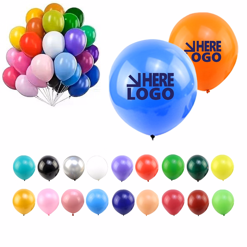 10" Holiday Party Balloon