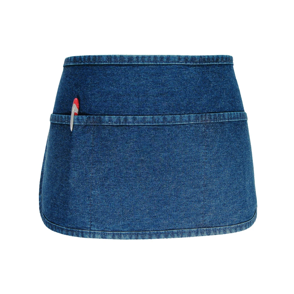 NEW Kitch Style Waist Apron - Basic denim 1