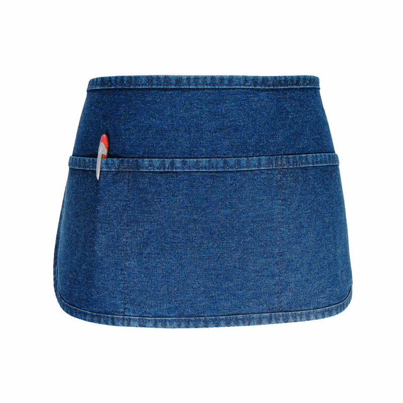 NEW Kitch Style Waist Apron - Basic denim