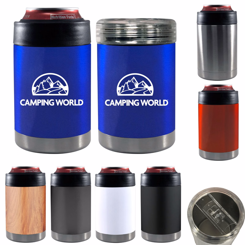 10 Oz. Stainless Steel Beverage Insulator / Coffee Tumbler