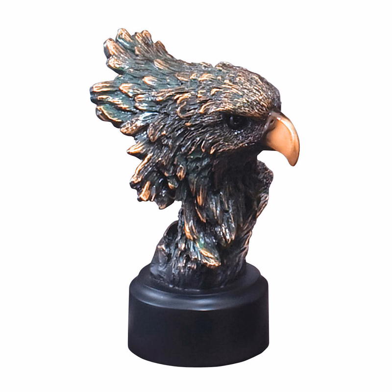 Bronze Finish Eagle Head