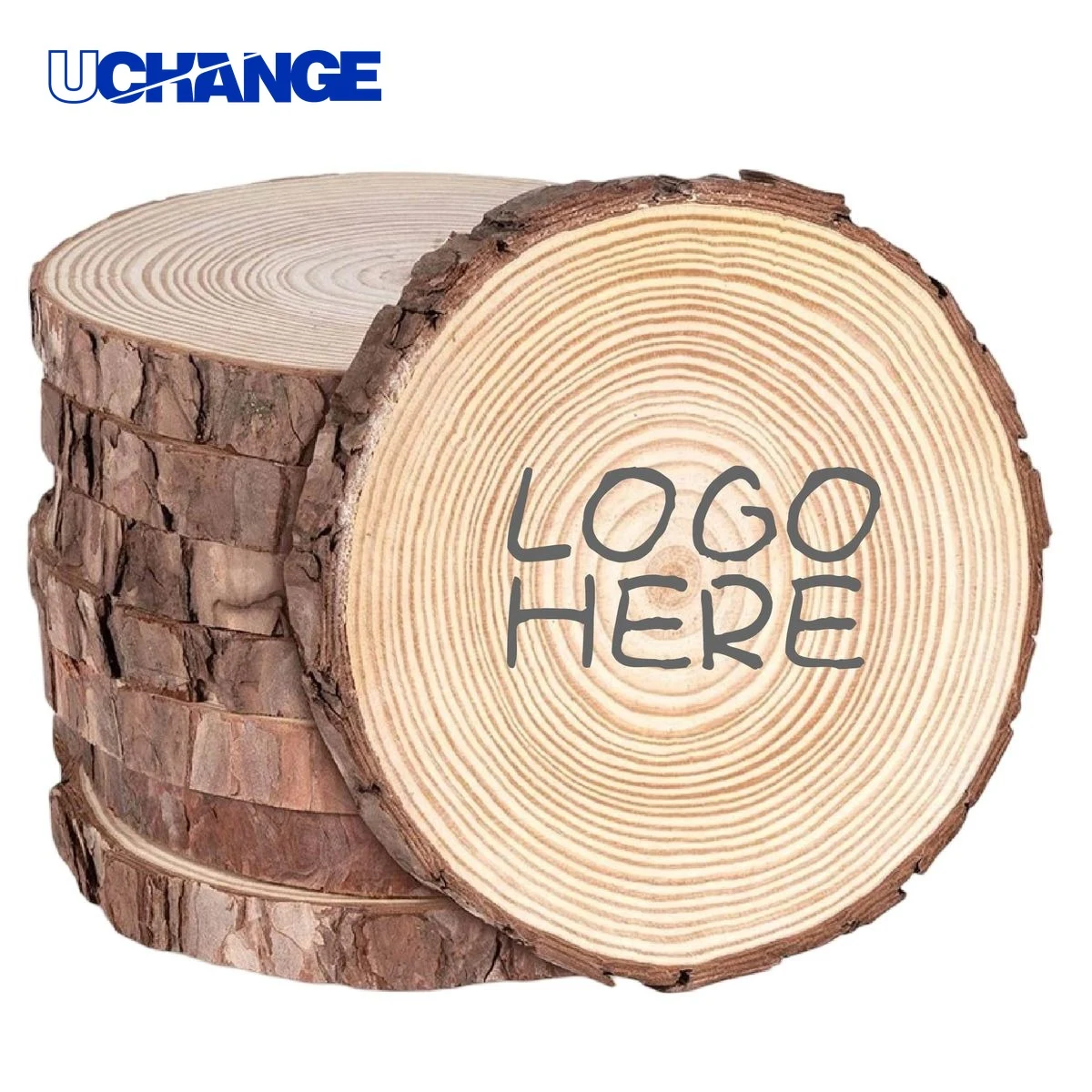 Natural Wooden Coaster Mat 1
