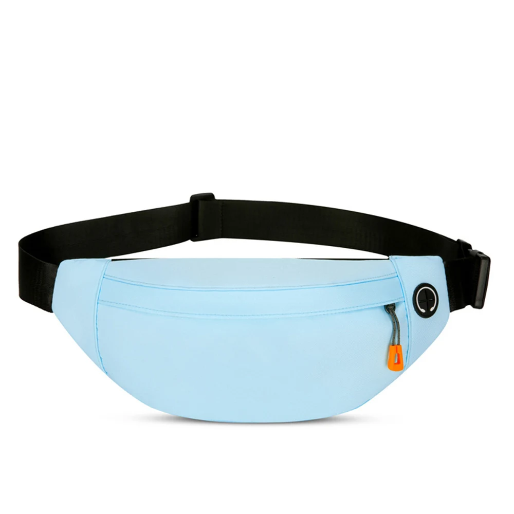 Simple solid color sports waist pack 1