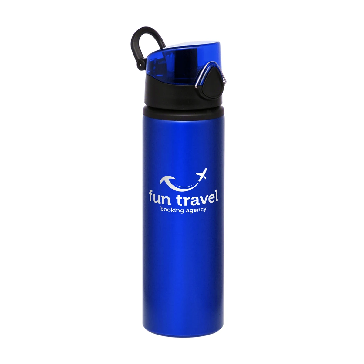 25 oz. Flip Aluminum Water Bottle (1 Color Imprint), custom water bottle with logo imprint 1