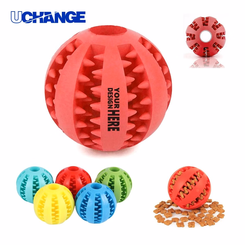 Dog Treat Dispensing Chew Ball Toy