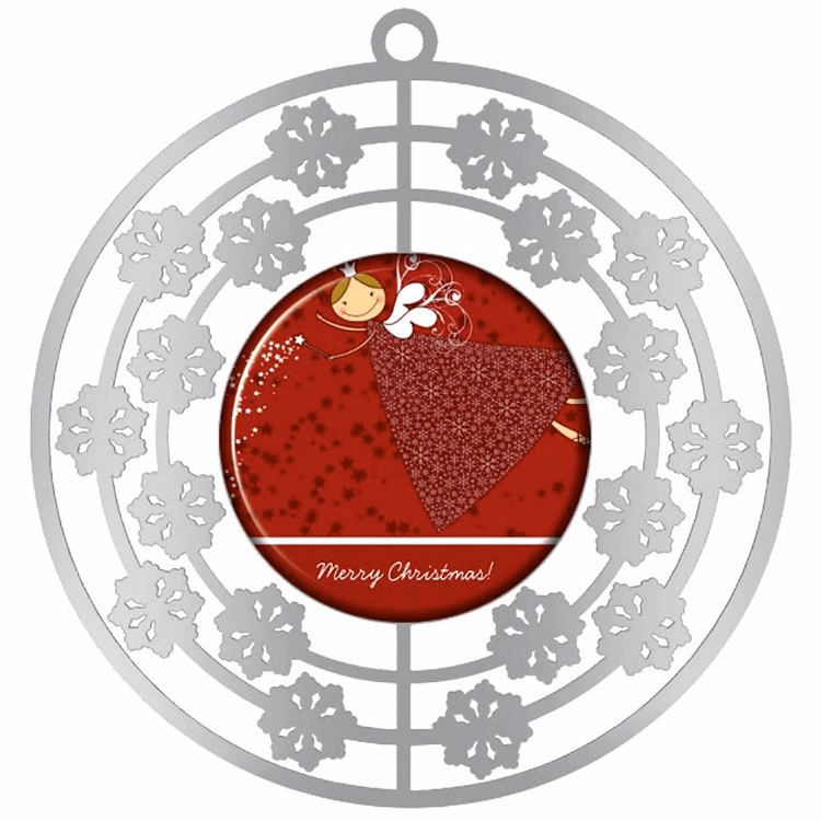 Vibraprint® 3D Snowflake Holiday Ornament
