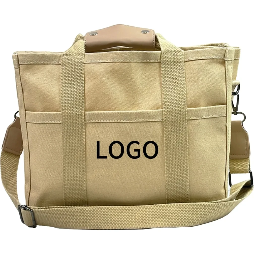 11.81 inch multifunctional mother and baby canvas bag 1