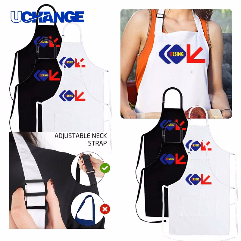 Adjustable Neckline Restaurant Apron