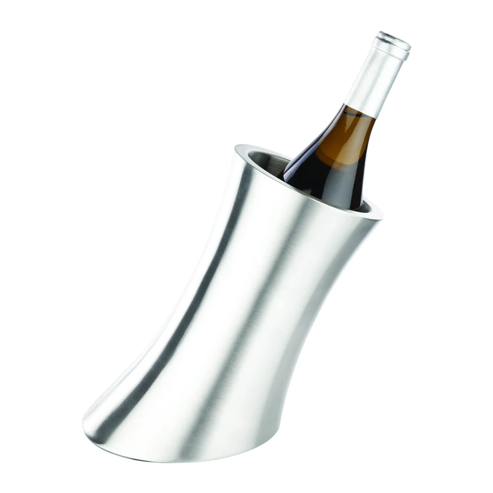 Elegant Stainless Steel 1 Bottle Wine Chiller 1