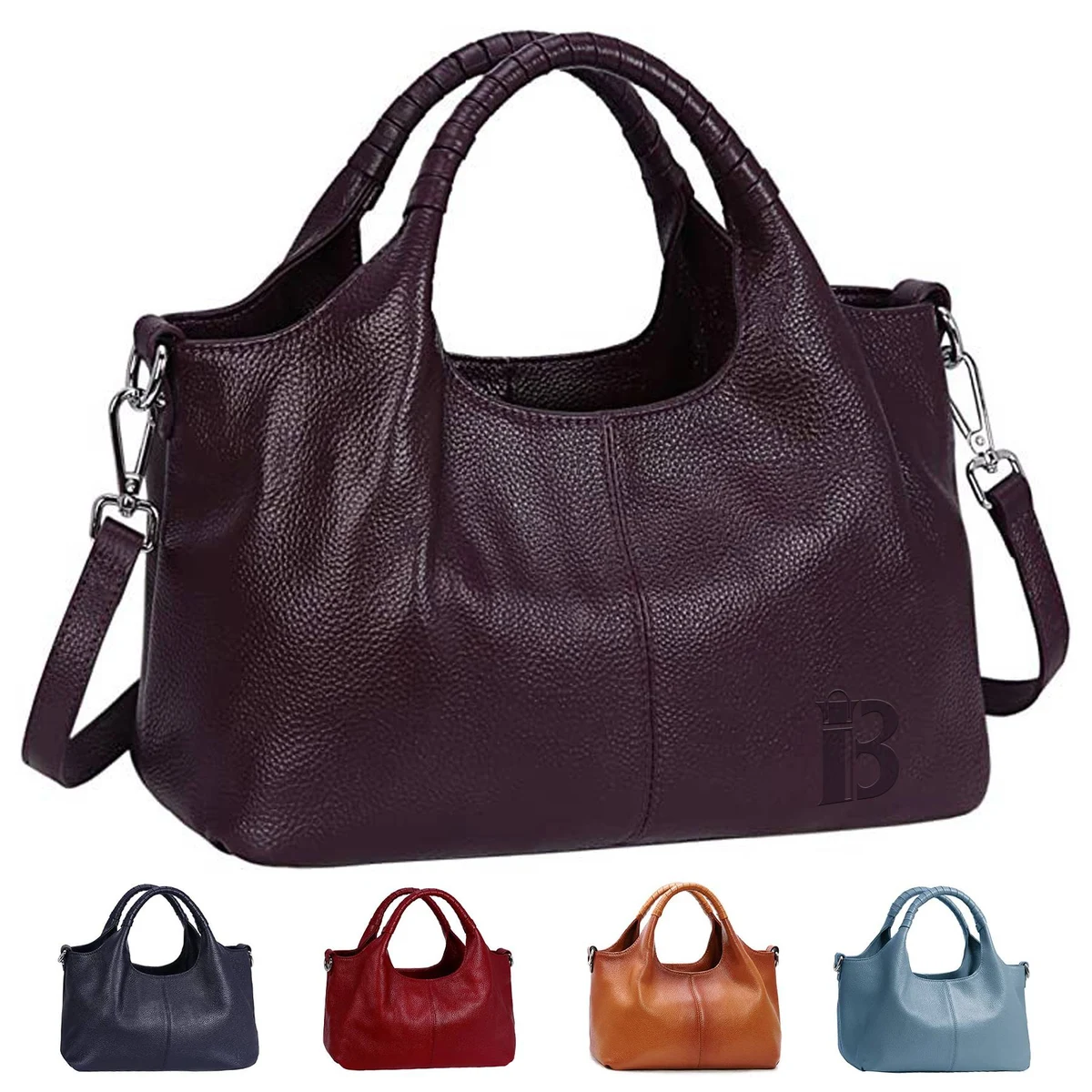 Genuine Leather Handbags Shoulder Crossbody Bag for Women 1