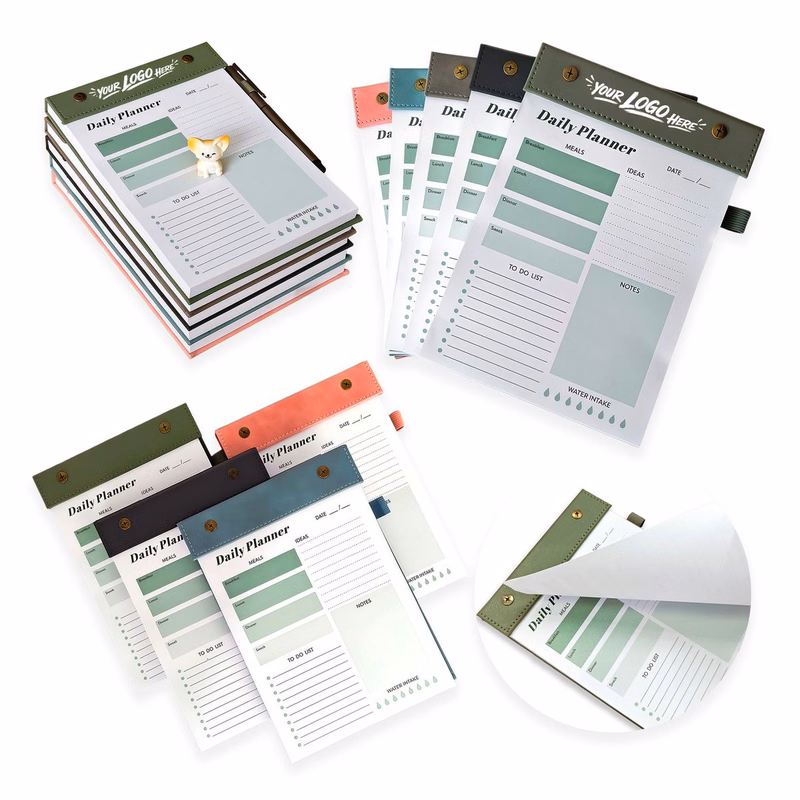 A5 Lined Memo Notebook Tear Away Writing Planner