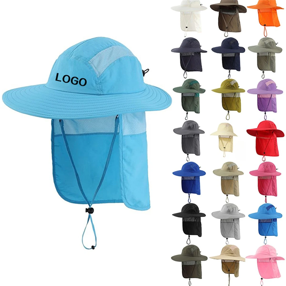 Mens Wide Brim Fishing Hat 1